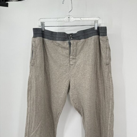 CARBON 2 COBALT lounge pants pajamas bottoms elastic waist pockets casual L - Picture 2 of 11